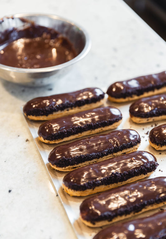 Chocolate Cream Éclairs
